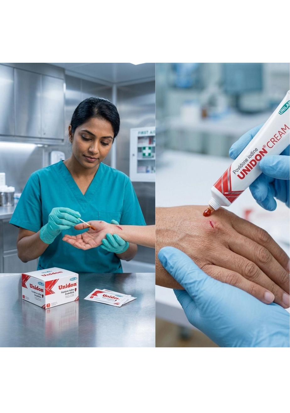 UNIDON Povidone Iodine — clinical application and Unidon Cream